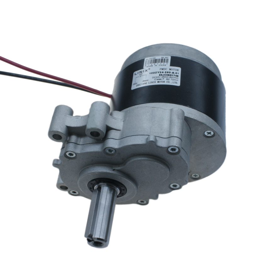 102ZY24-250-A-01 24V 82Rpm Yüksek Torklu Bisiklet Motoru - 1