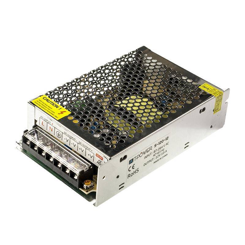 12V 10A Metal Kasa Güç Kaynağı - 1