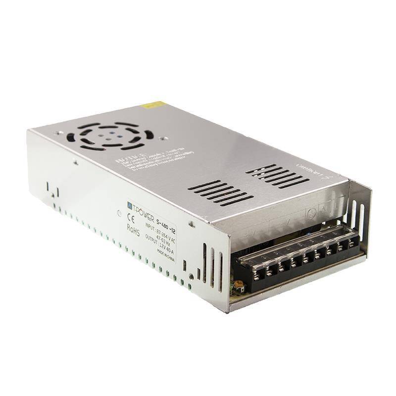 12V 40A Metal Power Supply - 2