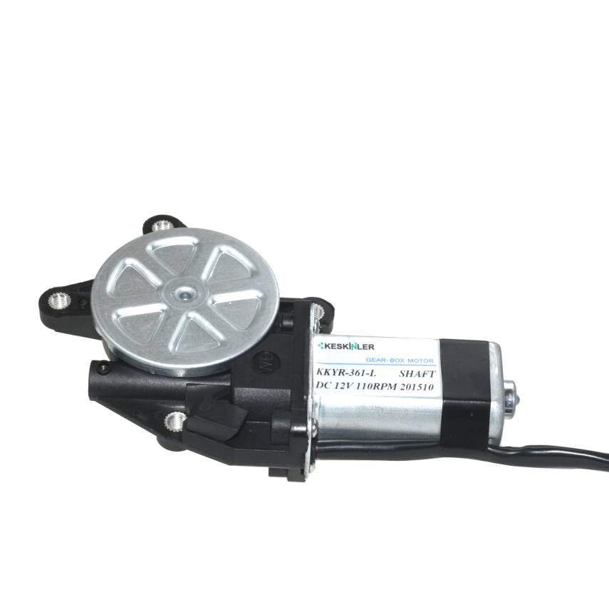 12V DC 110 RPM Şaftlı Sol Cam Kaldırma Motoru - 2