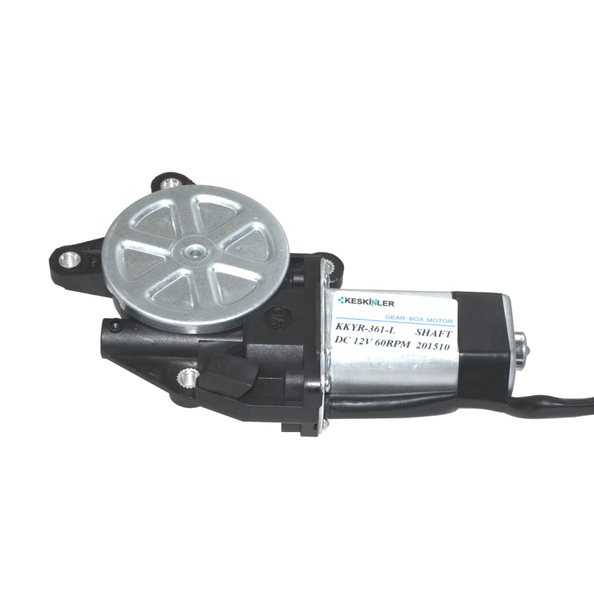 12V DC 60 RPM Şaftlı Sol Cam Kaldırma Motoru - 2