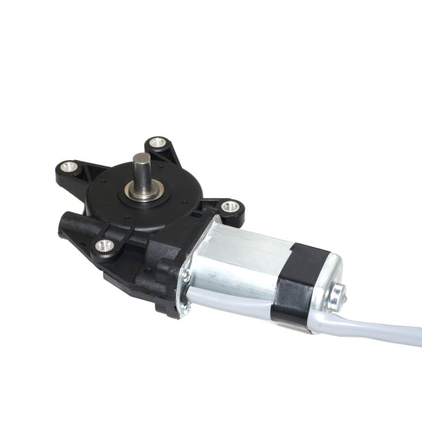 12V DC 60RPM Şaftlı Sağ Cam Kaldırma Motoru - 1