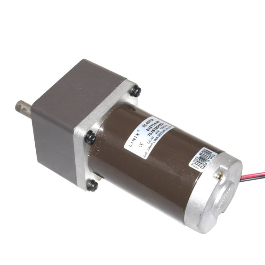 63ZY24-40 70mm 24V 100RPM DC Motor - 1
