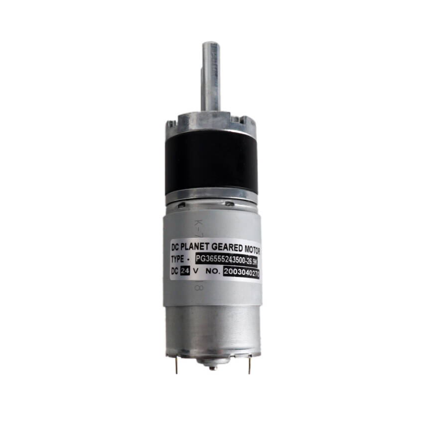 24V 130RPM Planetary Geared DC Motor - 1