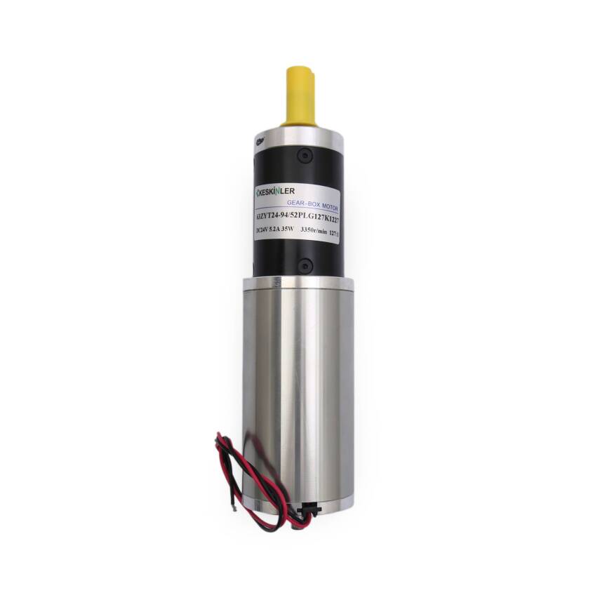 63ZYT24-94 24V 30RPM Planetary Geared DC Motor - 1