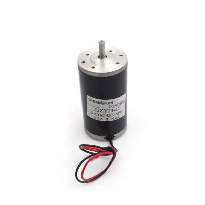 52ZY24-42 24V 4200RPM DC Motor - Keskinler
