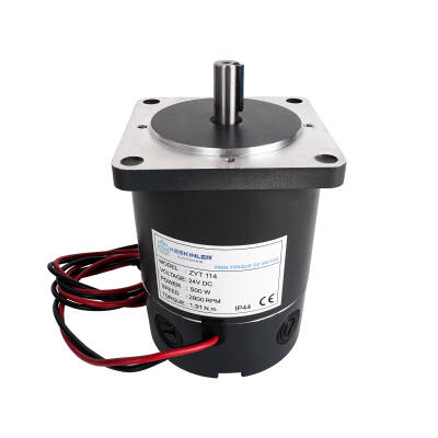 114ZYT 24V 500W 2800RPM DC Motor - REDÜKTÖRLÜ - Linix