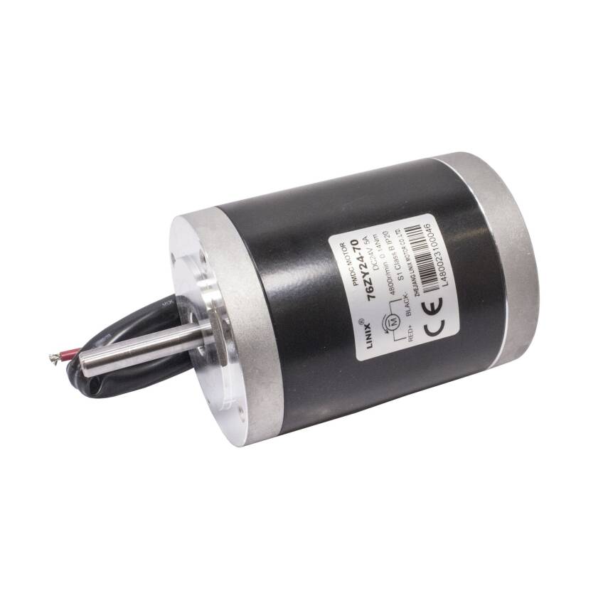 76ZY24-70 24V 4800RPM DC Motor - 1