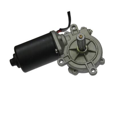 24V DC 55 RPM Sağ Cam Kaldırma Motoru Uzun milli - 1