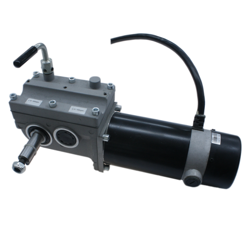 24V Frenli Engelli Aracı Motoru - 1