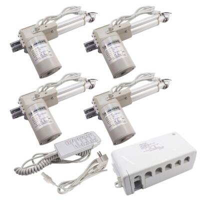 4 Motor Adjustable Bed / Chair Linear Actuator Kit - 1