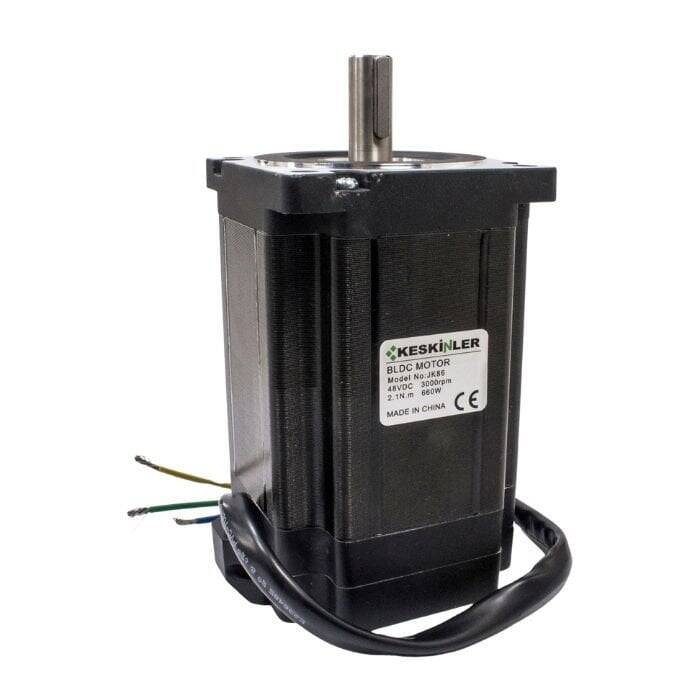JK86 660W 48VDC BLDC Brushless Motor - 1