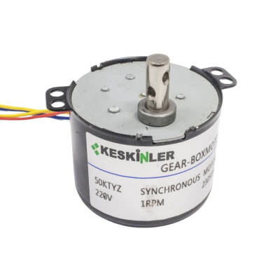 50-KTYZ 1RPM 6W AC Senkron Motor - 1