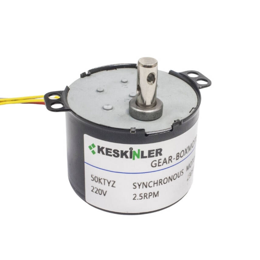 50-KTYZ 2.5 RPM 6W AC Synchronous Motor - 1
