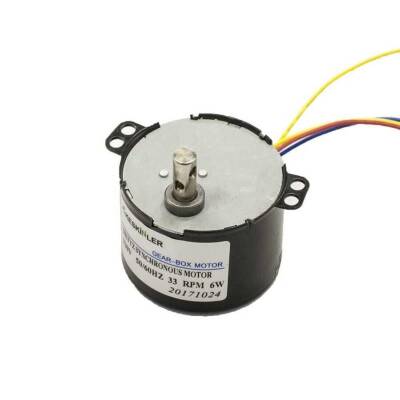 50-KTYZ 33RPM 6W AC Synchronous Motor - Keskinler