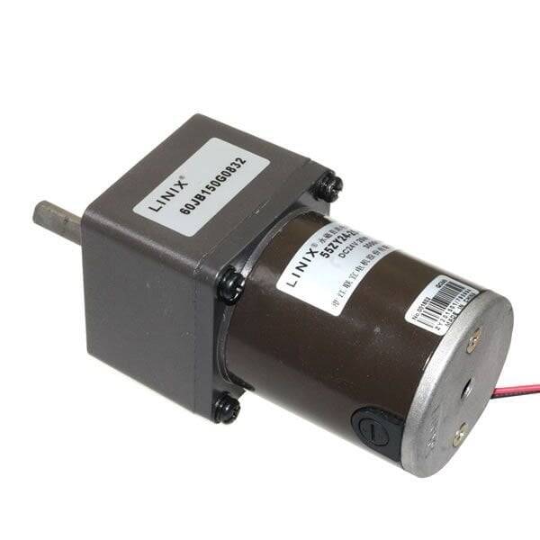 55ZY24-25-02 60mm 24V 20RPM DC Motor - 1