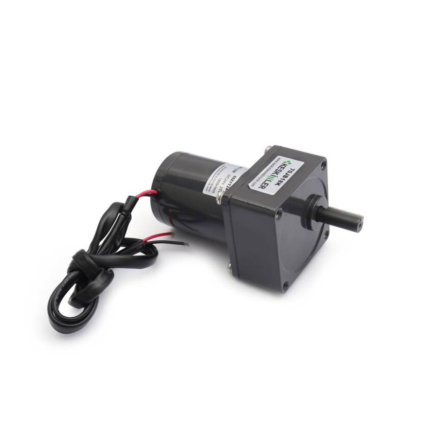 55ZYT24-25 70mm 24V 100RPM DC Motor - 2