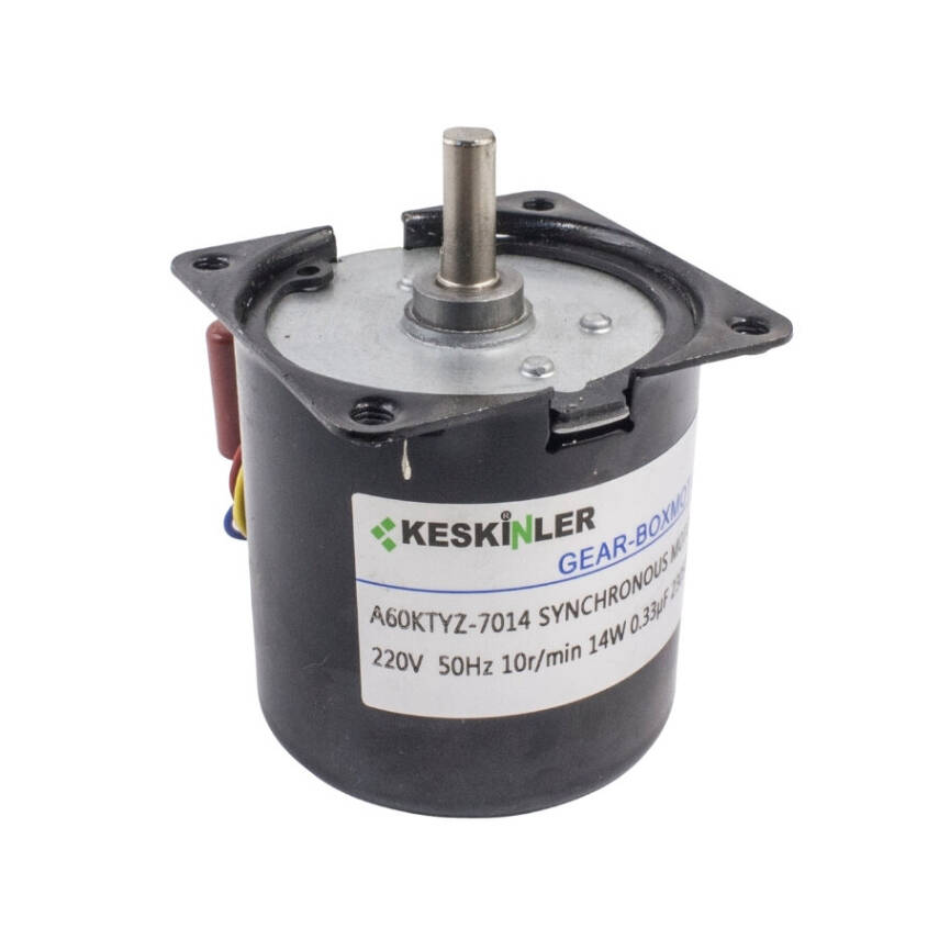 60-KTYZ 10 RPM 14W AC Senkron Motor - 1