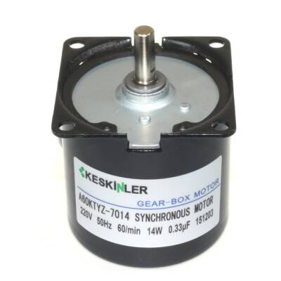 60-KTYZ 60 RPM 14W AC Synchronous Motor - Keskinler
