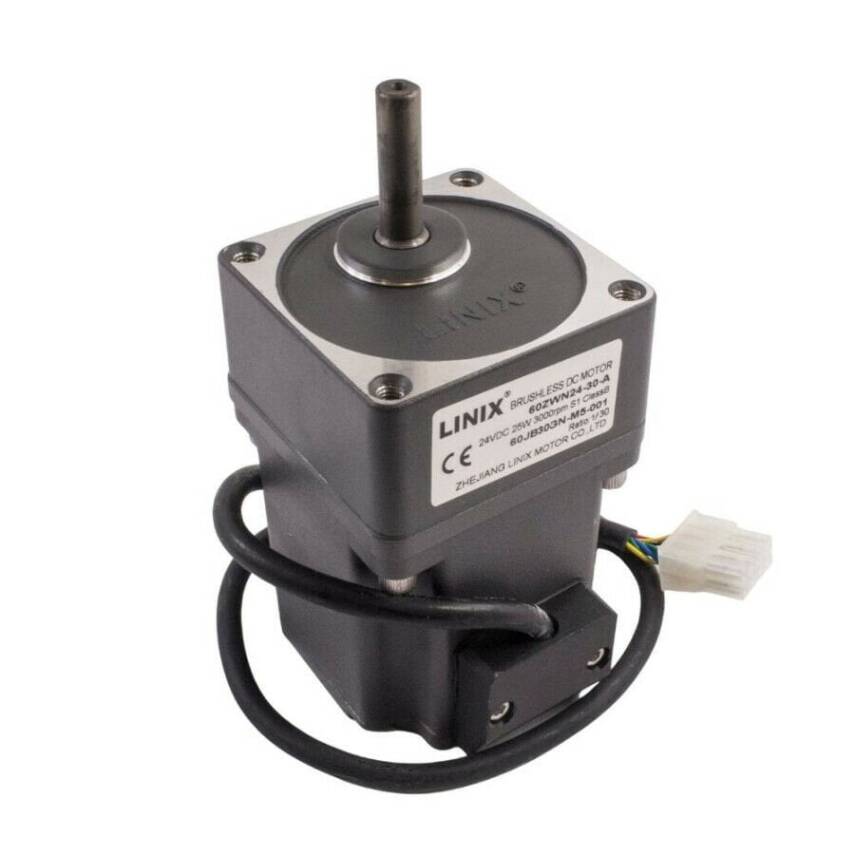 60ZWN24-30-A / 60JB30GN 24V 25W 100RPM Brushless DC Gear Motor - 2