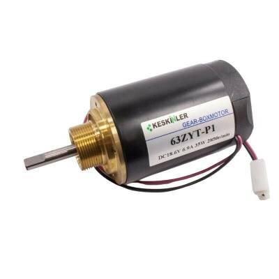 63ZYT-P1 18.6V 35W 2850RPM DC Motor - Keskinler