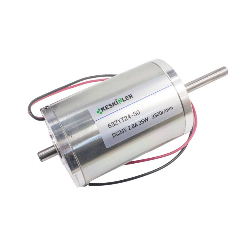 63ZYT24-50 24V 2.8A 35W 3300Rpm DC Motor - 1
