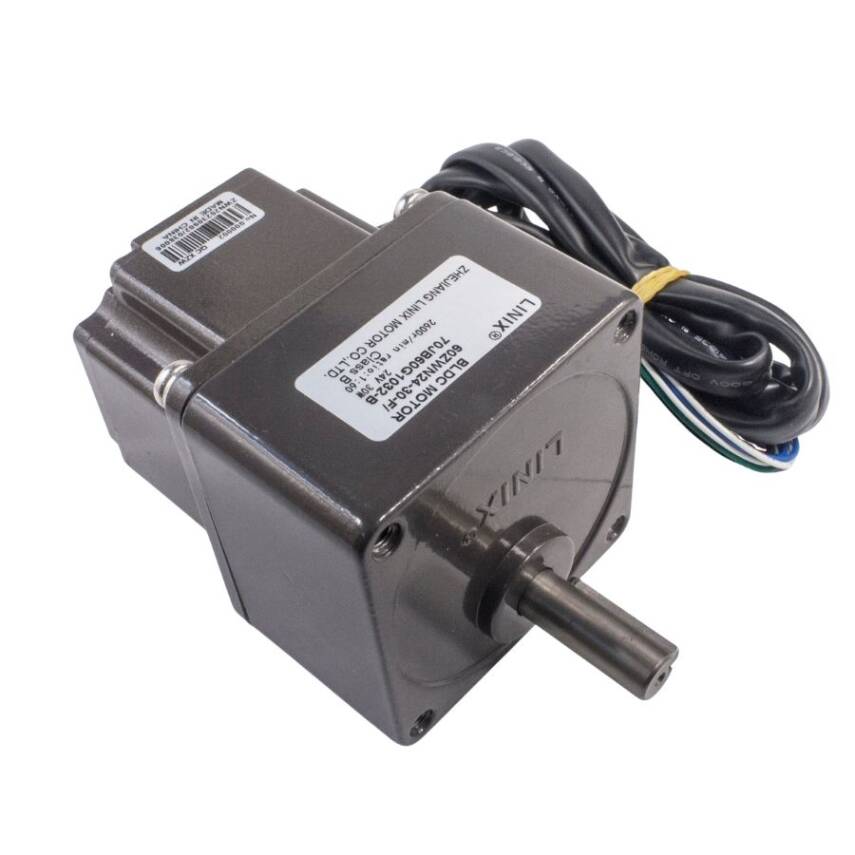 60ZWN24-30-F / 70JB60G1032 24V 30W 43RPM Geared Brushless DC Motor - 2