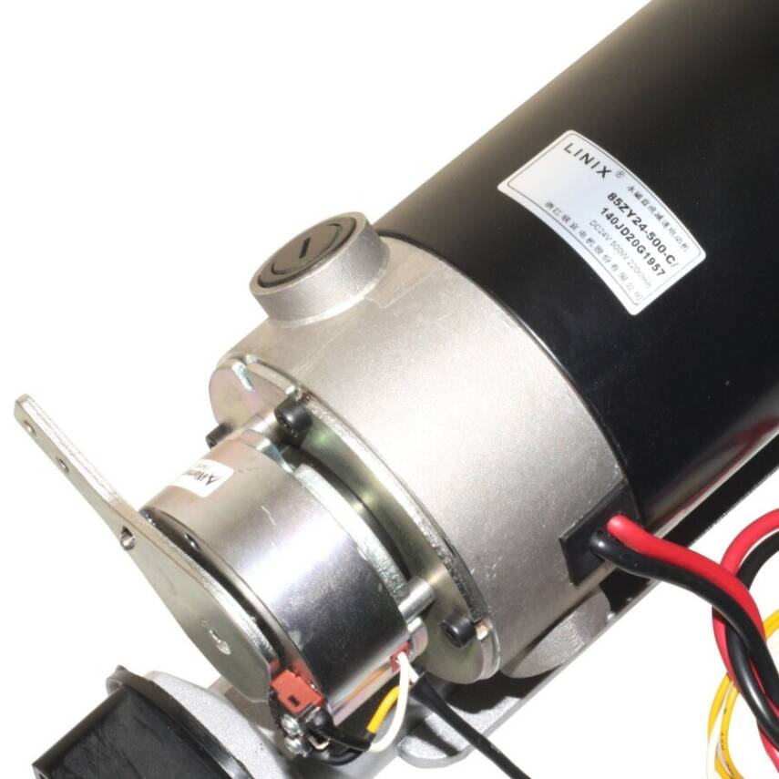 85ZY24-500-C 500W 220rpm DC Differential Disabled Vehicle Motor - 3