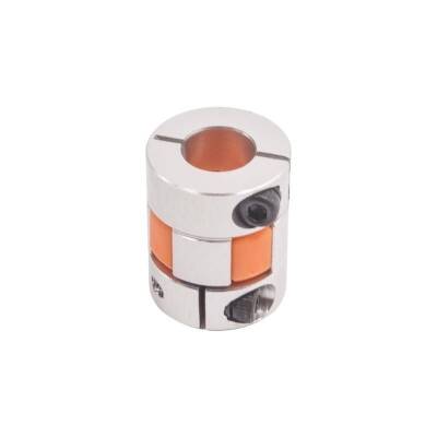 D20L25 Aluminum Flexible Coupling 10mm x 10mm - Keskinler