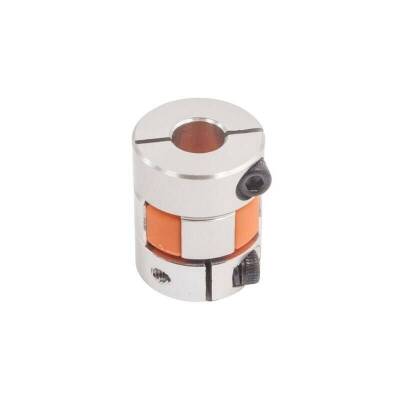 D20L25 Aluminum Flexible Coupling 8mmx8mm - Keskinler