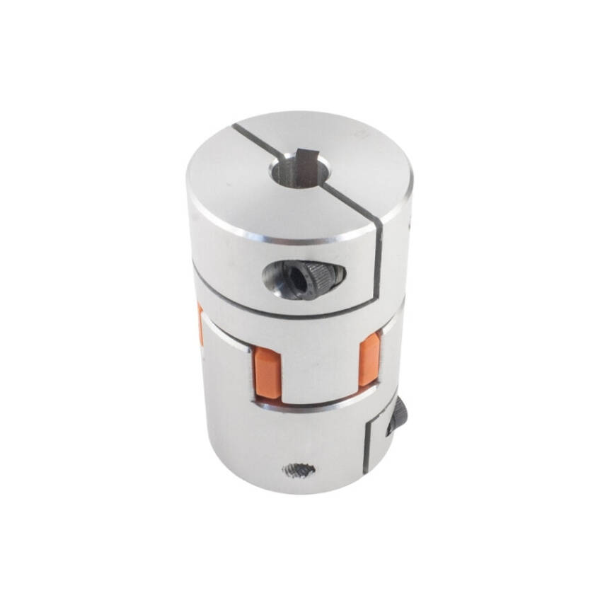 D40L66 Aluminum Flexible Coupling 10mm x 15mm - 1