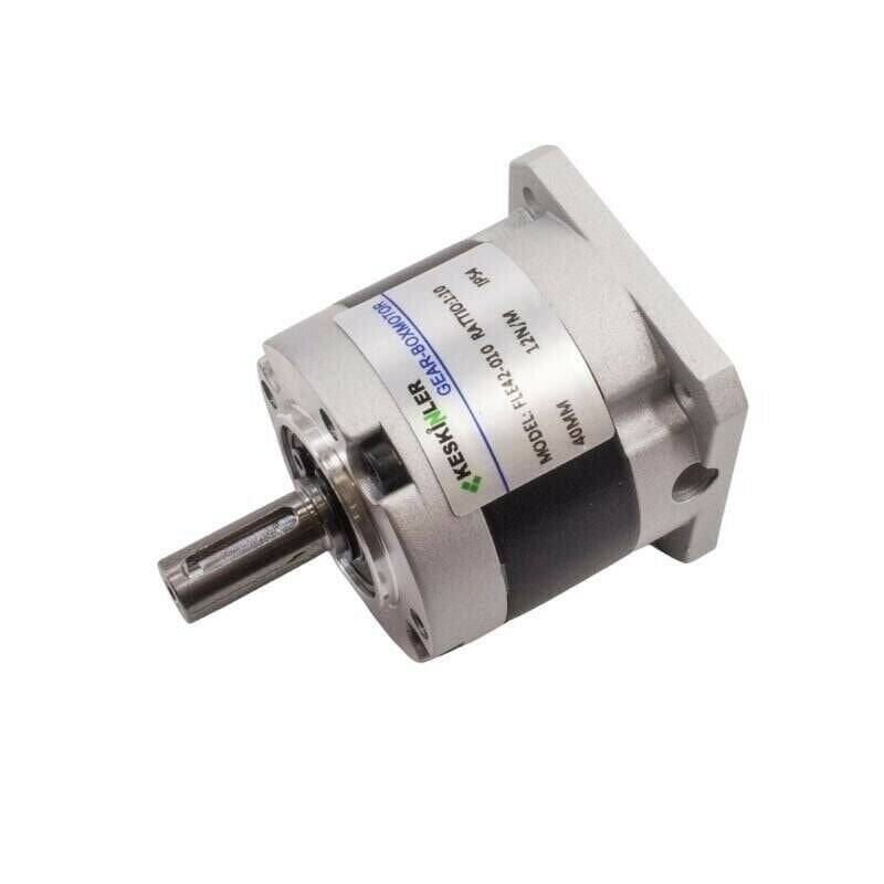FLE42-010 1:10 12N.m Nema17 Step Motor Redüktörü - Kısa Mil - 1