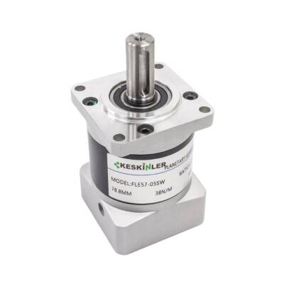 FLE57-05SW 1:25 38N.m Nema23 Step Motor Redüktörü - 1