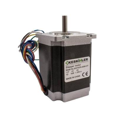 JK57HS76 NEMA23 Stepper Motor - Keskinler