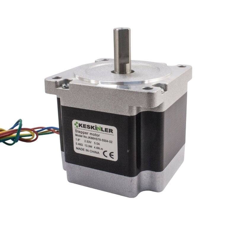 JK86HS78-5504 2.53V 5.5A NEMA34 Stepper Motor - 1