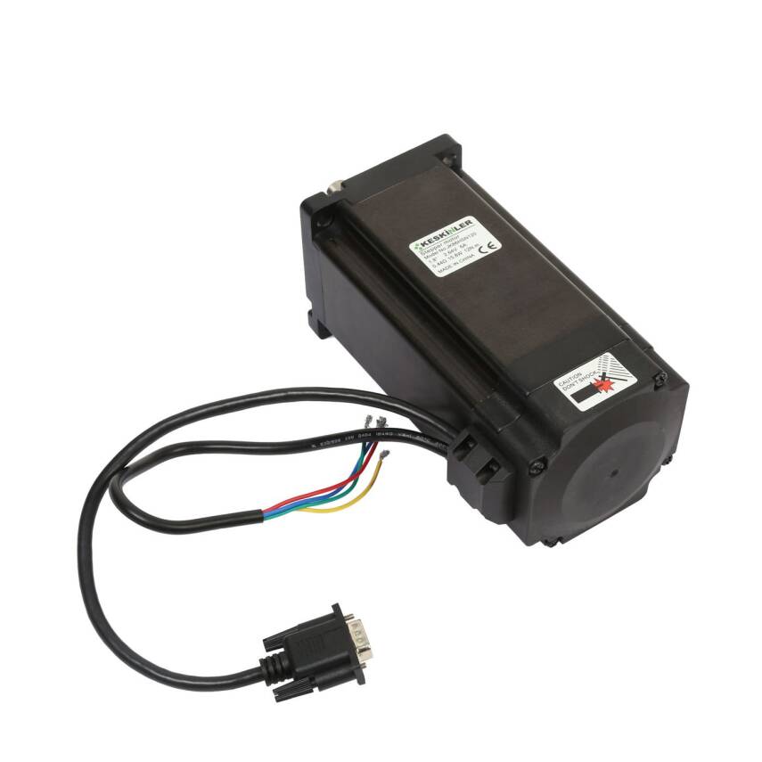 JK86HSN120 NEMA34 Encoder Stepper Motor – Socket Type - 1