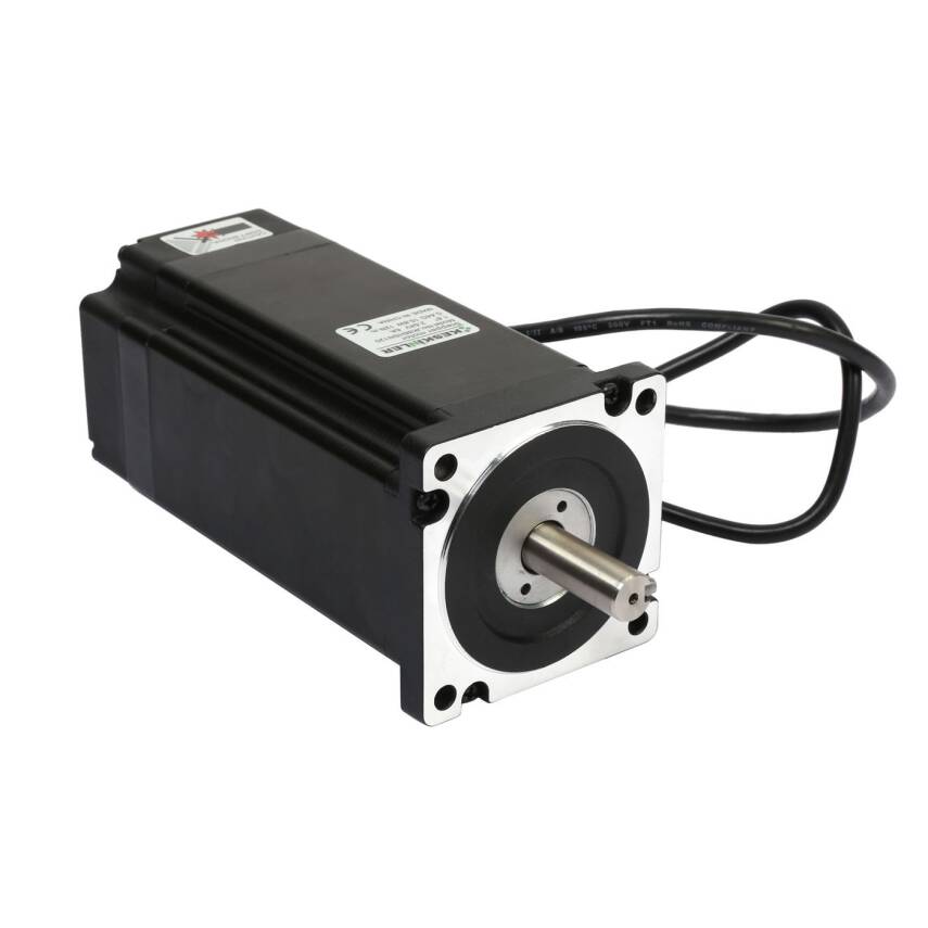 JK86HSN120 NEMA34 Encoderli Step Motor - Soketli - 2