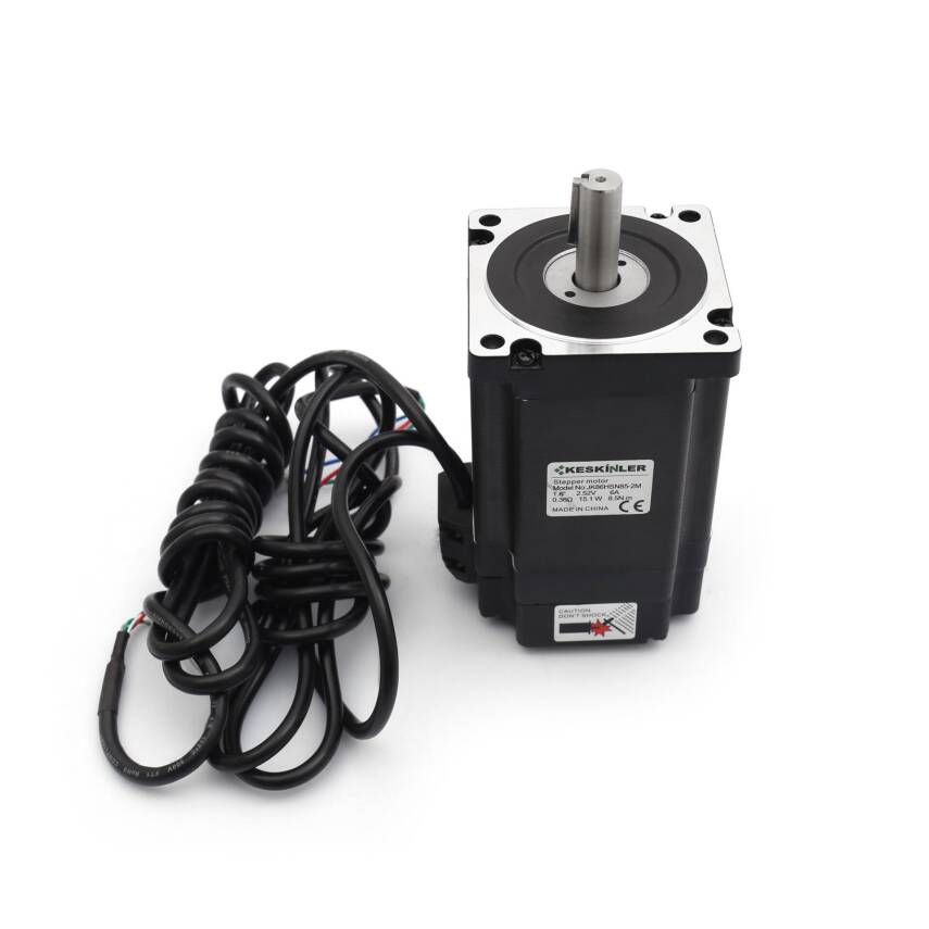 JK86HSN85 NEMA34 Encoder Stepper Motor and Driver - 1