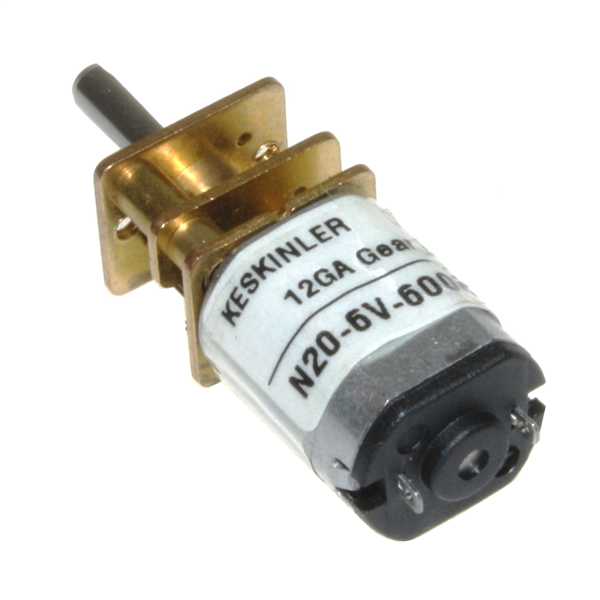 KGA-12 6V 6000Rpm Redüktörlü Dc Motor - 1