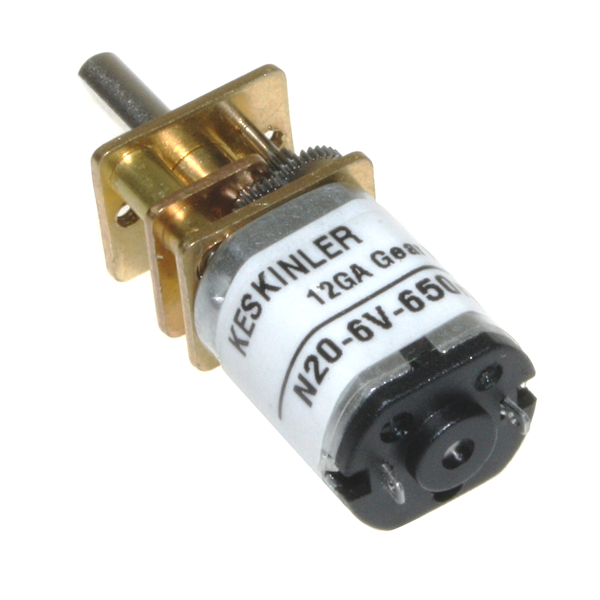KGA-12 6V 650Rpm Redüktörlü Dc Motor - 1