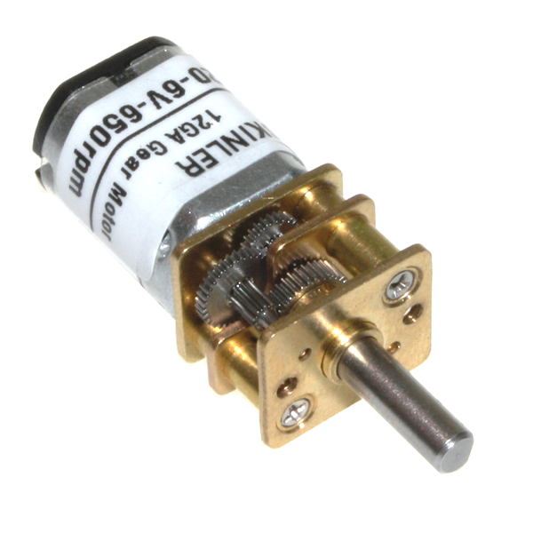 KGA-12 6V 650Rpm Redüktörlü Dc Motor - 2