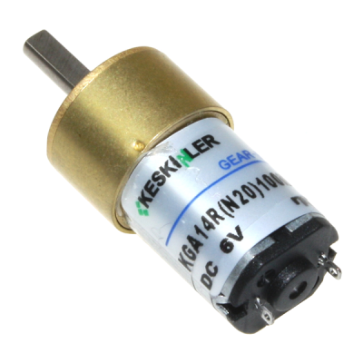 KGA-14 6V 140Rpm Redüktörlü Dc Motor - 1