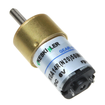 KGA-14 6V 350Rpm Redüktörlü Dc Motor - 1