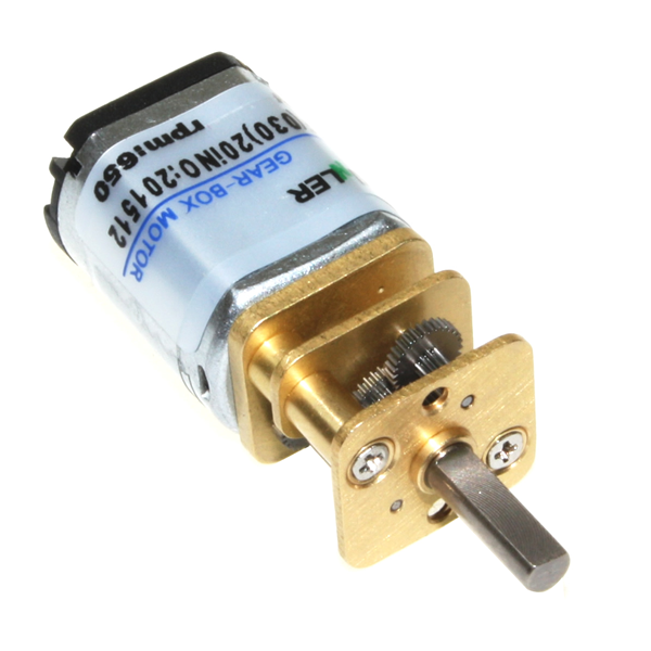 KGA-15 6V 400Rpm Redüktörlü Dc Motor - 2