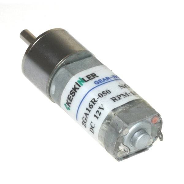 KGA-16 12V 1500Rpm Geared DC Motor - 1