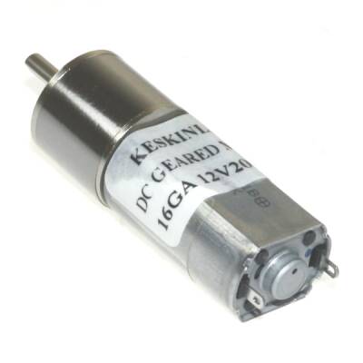 KGA-16 12V 200RPM DC Gear Motor - Keskinler