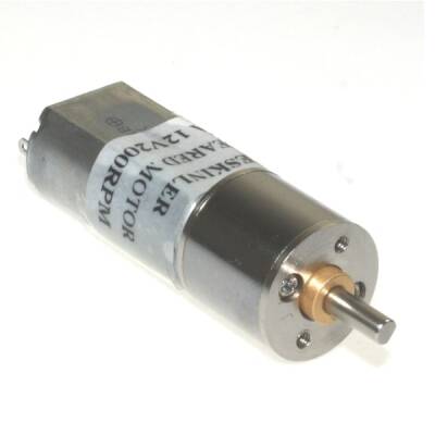 KGA-16 12V 200Rpm Geared DC Motor - 2