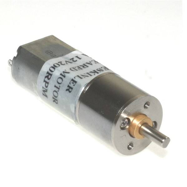 KGA-16 12V 200Rpm Geared DC Motor - 2