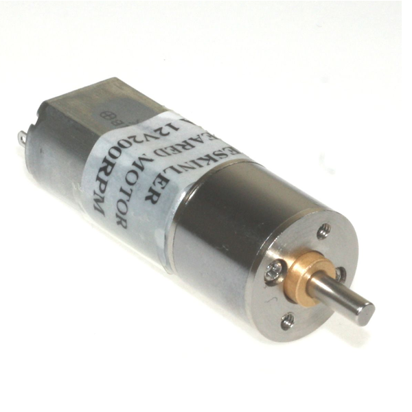 KGA-16 12V 200Rpm Redüktörlü Dc Motor - 2
