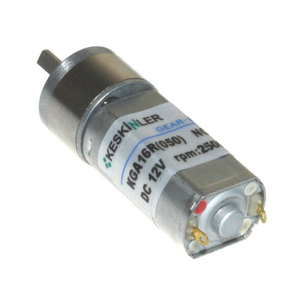 KGA-16 12V 2500Rpm Geared DC Motor - 1